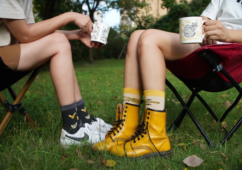 [Hot Sale] Nanjing Hongshan Zoo Authentic Cute Animal Dodo Otter Chongqing Socks Cotton Socks Set