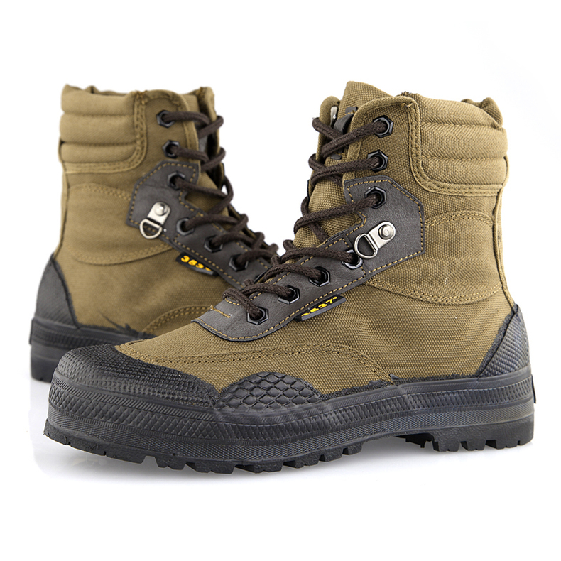 Bottes militaires en toile - porter - Ref 1396897 Image 32
