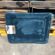 MEMBERS MARK Bathroom Ground Mat Speed Dry Home Non-slip Mat Memory Cotton Soft Suede Absorbent Carpet