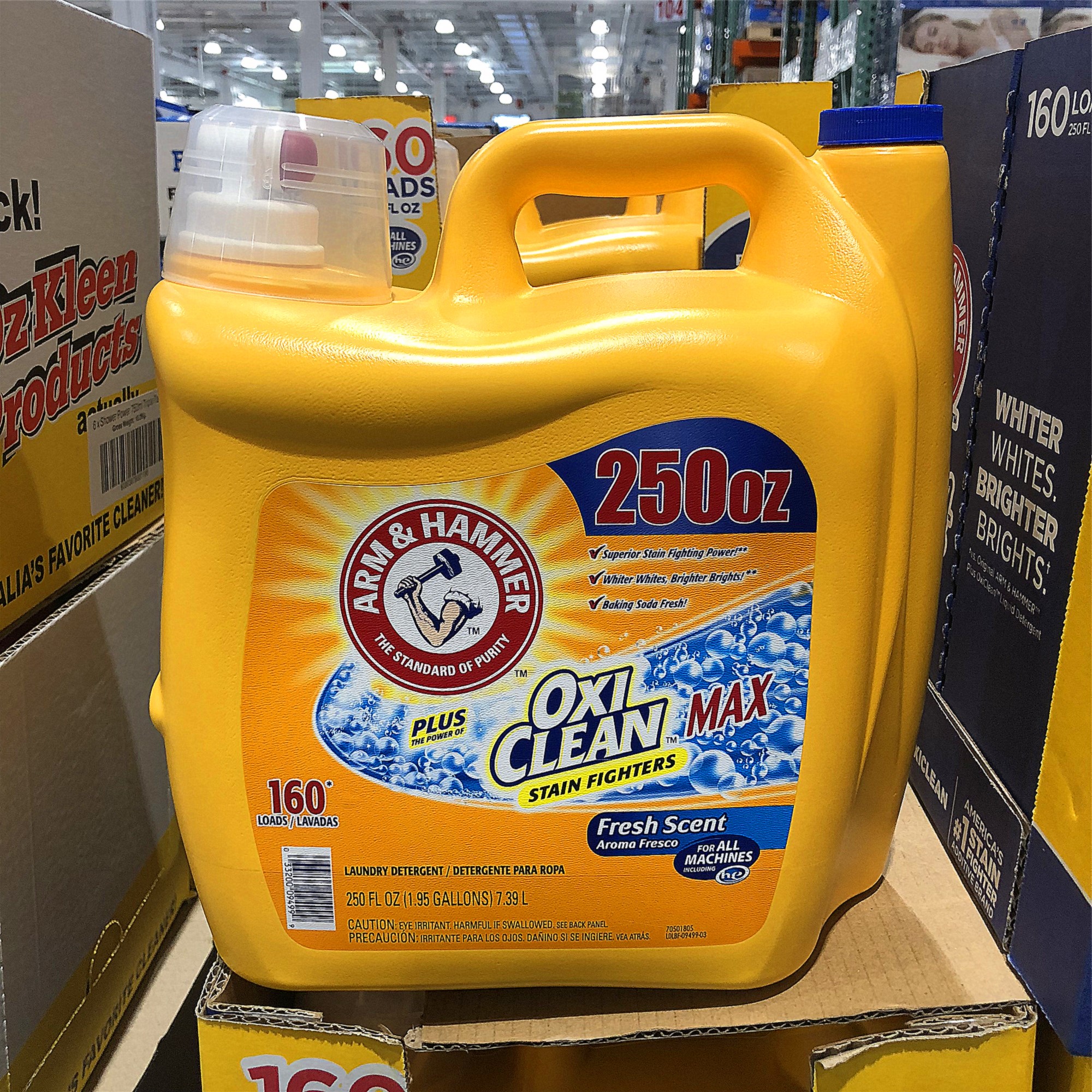 U.S. imports ARMHAMMER Ai Hemei baking soda brightening laundry detergent 7 39 liters Costco domestic
