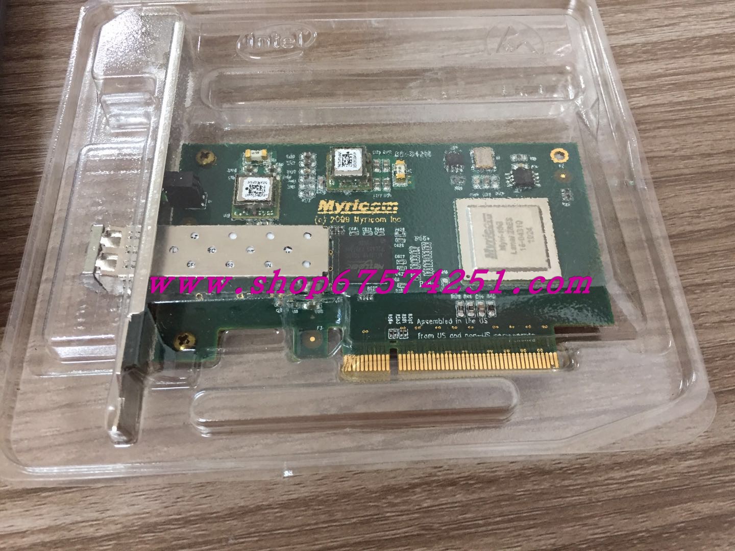 Original fitting with original fit module Myricom 10G-PCIE-8B-S MAC Apple system 10,000 trillion single port network card