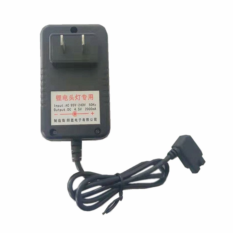 Yanni YN-818 YN-828 headlight head mounted flashlight double hole charger