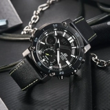 Casio, водонепроницаемые модные кварцевые мужские часы