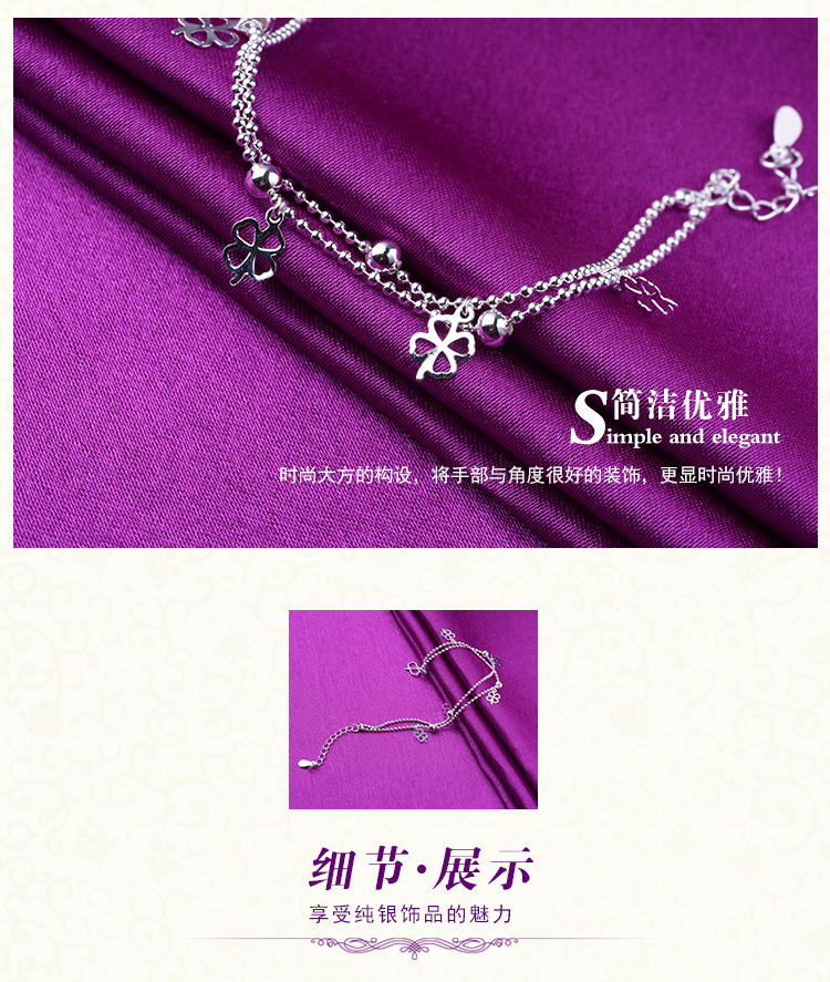 Chaine de cheville Femme OTHER   en Argenterie - Ref 3102322 Image 10