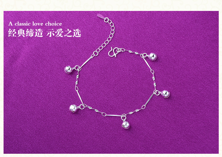 Bracelet de cheville Femme OTHER   en Argenterie - Ref 3103223 Image 8