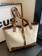 Light Luxury Niche Summer Canvas Bag for Women 2026 New Large-Capacity Shoulder Bag with a High-End Feel for Commuting Tote Bag