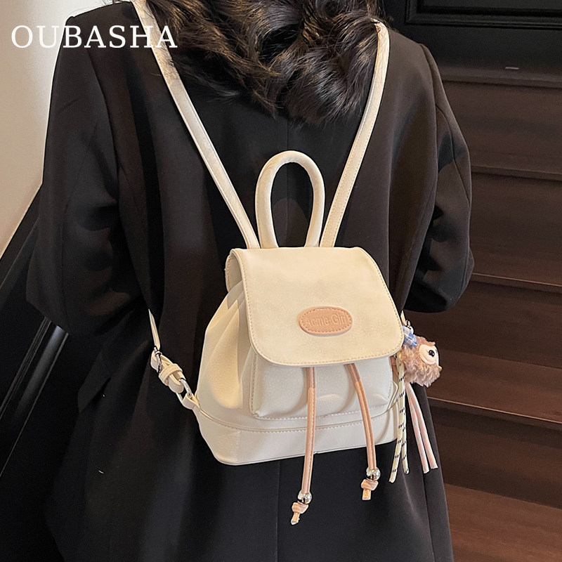 Высококачественный женский рюкзак sense of super fire bag 2026, новый весенне-летний легкий роскошный рюкзак нишевой моды, универсальный маленький рюкзак