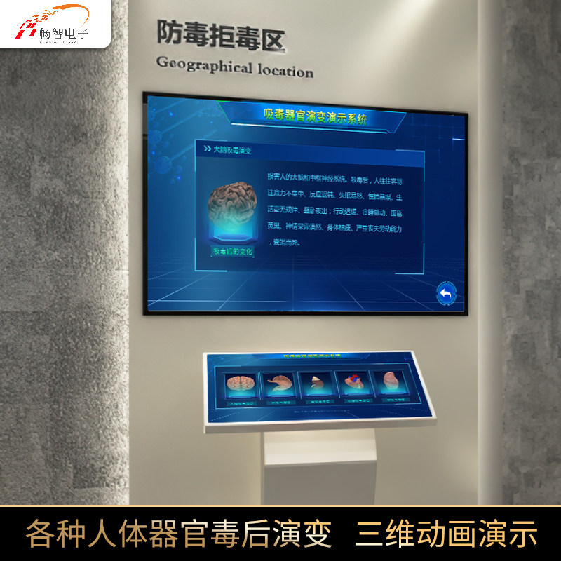 Showroom After School Drugs You Simulate Face Changes After Drug Use System Organ Evolution System Anti-drug Model