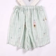 Mùa hè mới nam và nữ quần short cotton gạc nhà vài bộ đồ ngủ mỏng phần lớn kích thước quần đi biển quần nửa quần - Quần tây