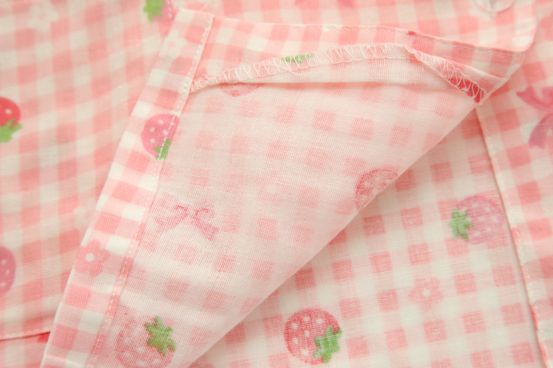 Mùa xuân và mùa hè mới của gia đình mẹ trang bị đồ ngủ bằng vải cotton cho bé bộ pijama