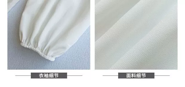 Áo mùa thu 2018 phiên bản Hàn Quốc mới của size lớn chất béo mm ren khâu áo sơ mi gas ngoại nhỏ sơ mi dài tay voan nữ