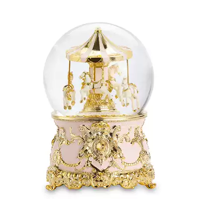 JARLL crystal ball carousel music box Music Box Music Box Music Box girl girlfriend girl child birthday gift snowflake