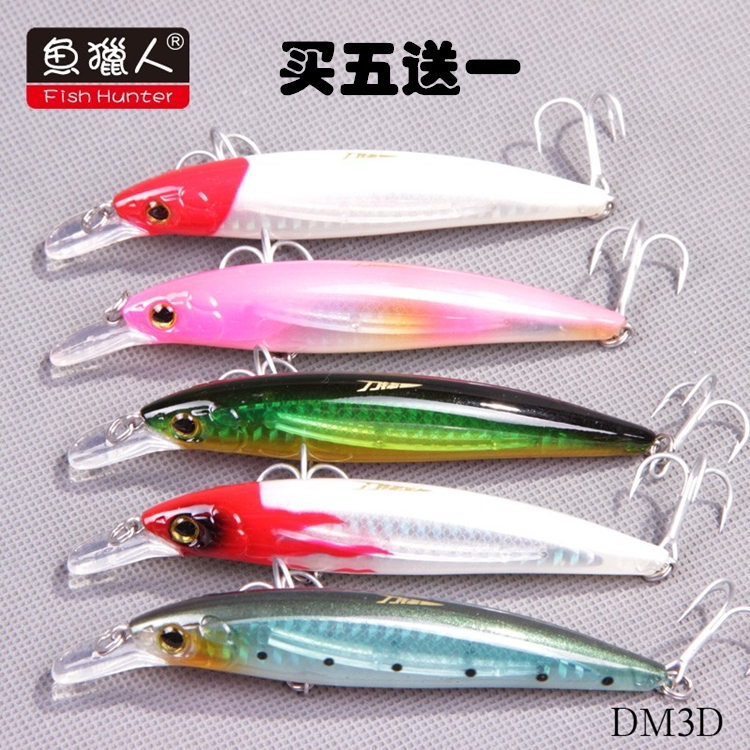 Fish Hunters Hunting King Knife Vanguard Floating Mino Lujah DM3D DM3D DM3B DM3A DM3A Bait Teething Bass Fishing Bait Fishing Bait