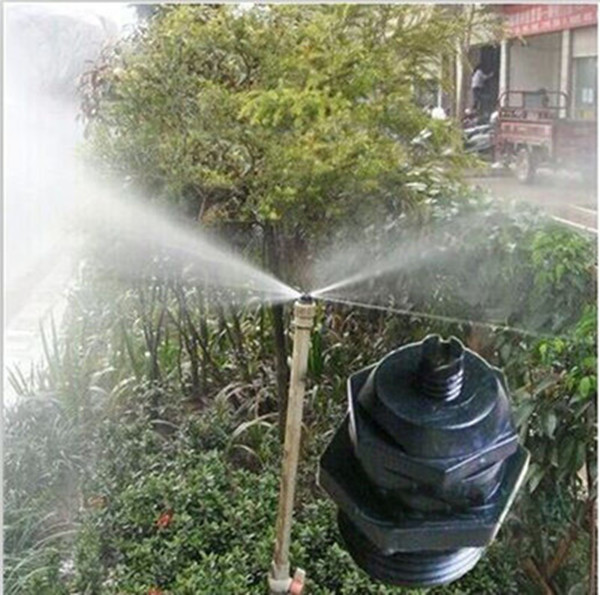 Bilateral refraction 90 degrees to the garden green belt automatic irrigation spray lawn irrigation roof cooling flower