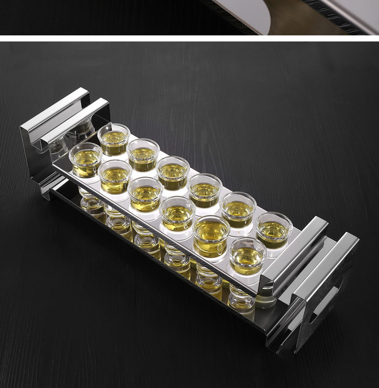 Пуля из нержавеющей стали, держатель для стакана, коктейльный бокал, комплект, система хранения, подходит для караоке-баров 