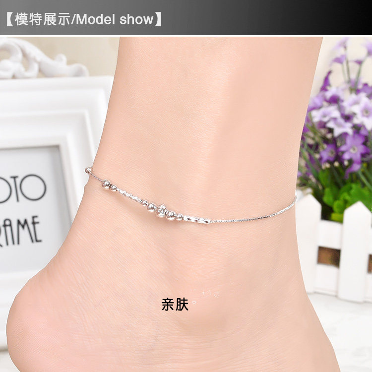 Bracelet de cheville Femme OTHER   en Argenterie - Ref 3103876 Image 19