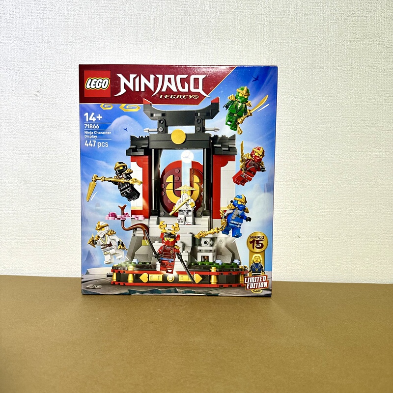 Lego 71866 Ninjago Dojo Display Stand 15Th Anniversary Edition Ninjago Building Block Toy New Product