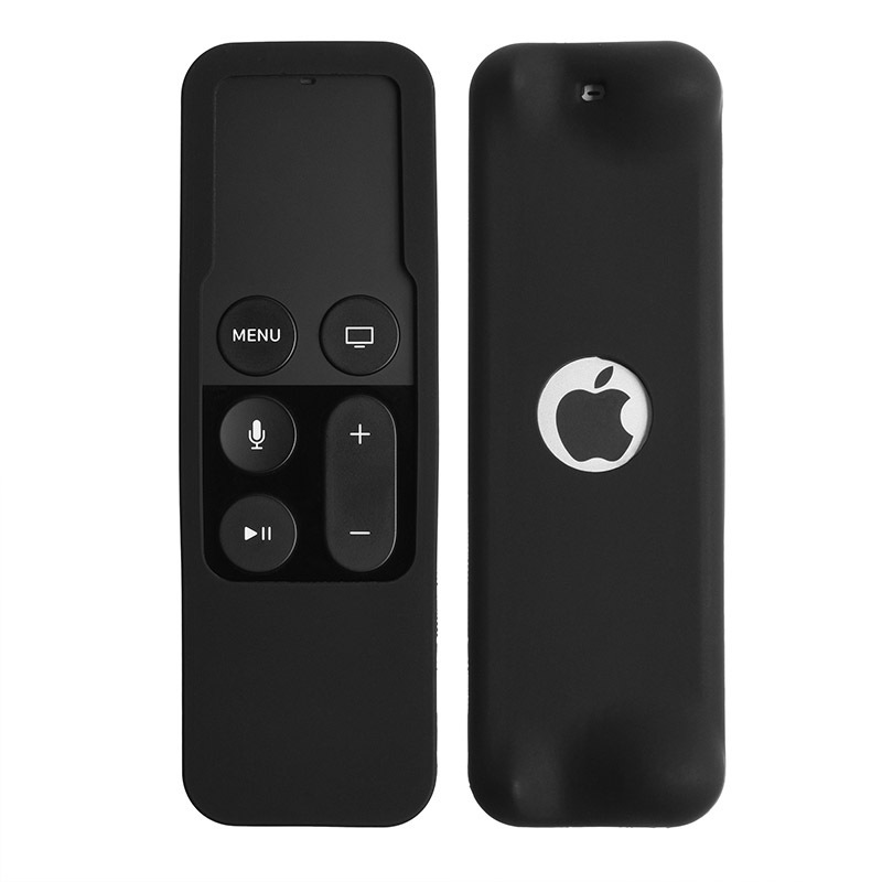 Suitable for Apple Tv4 Remote Control Protective Cover, Apple Tv4 Silicone Cover, Motion-Sensing Remote Control Anti-Fall Soft Shell