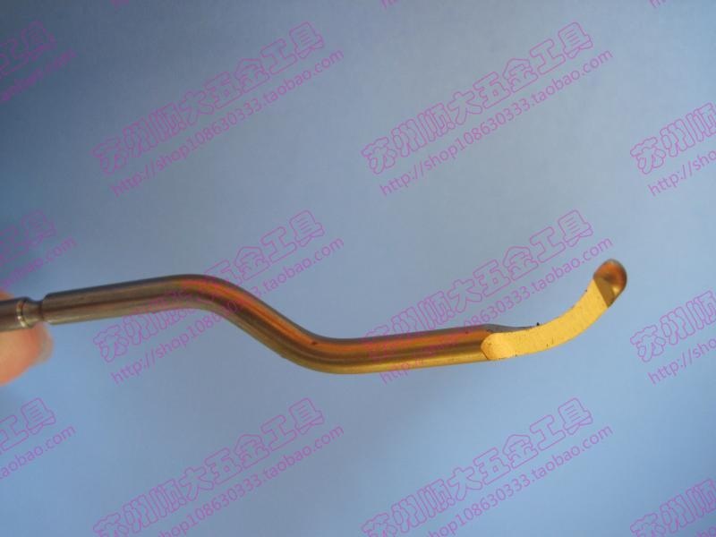 Israeli imports S60 inside hole Edging Knife BS6003 Burr Scraper head BS6003