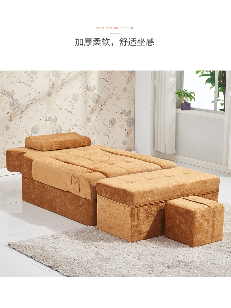 Chân bồn tắm sofa ghế tựa chân móng chân móng chân sofa tắm hơi tắm nghỉ ngơi câu lạc bộ giải trí massage giường - Phòng tắm hơi / Foot Bath / Thể hình giường đá muối