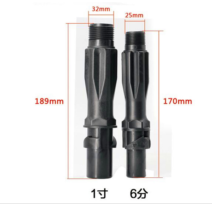 6 points landscaping fast water intake valve water intake device outdoor watering lawn water inlet pipe joint water rod