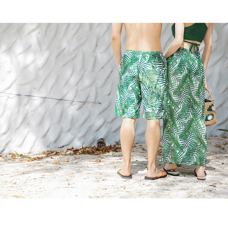 Cặp đôi mới mặc đồ bơi nữ tam giác bikini ngực nhỏ ba mảnh váy dài đi biển Hàn Quốc áo tắm mùa xuân nóng bỏng nữ 	đồ đôi đi biển màu trắng	