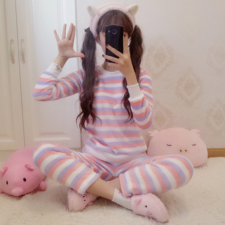 Pyjama pour femme OTHER   à manches longues - Ref 2991342 Image 1