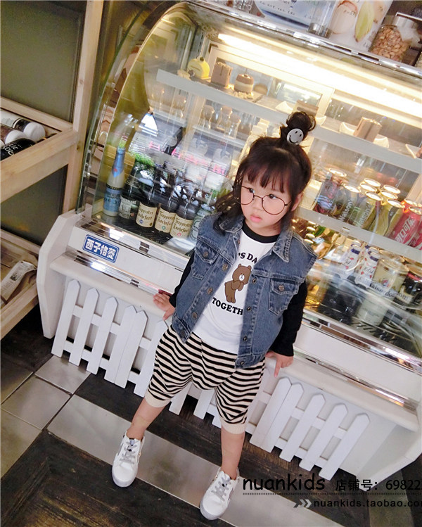 Gilet enfant en toile - Ref 2068564 Image 15