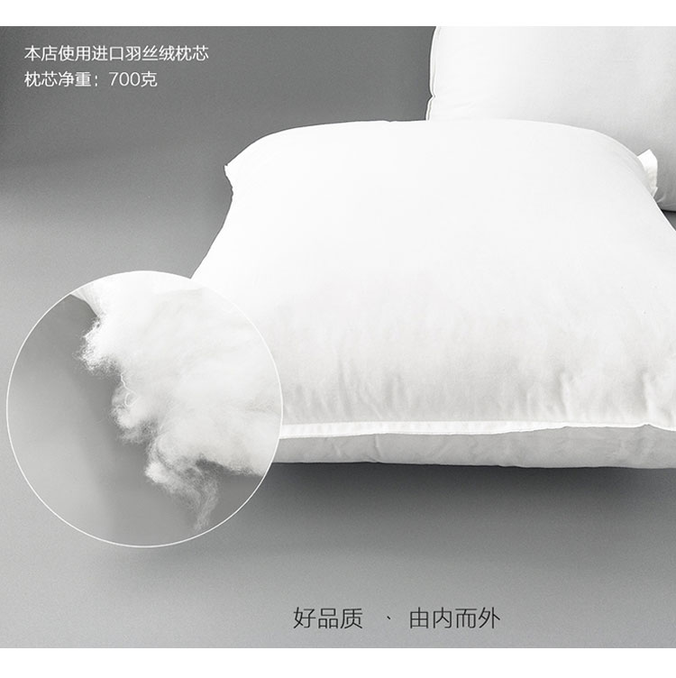 Gối màu dày cotton màu đen và trắng xám tông đôi kim lớn gối đơn giản hiện đại đệm sofa Bắc Âu - Trở lại đệm / Bolsters Gối ngủ văn phòng mua ở đâu