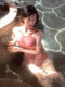 泳衣女款2025新款纯欲风甜美微胖女孩遮肉显瘦遮肚子连体裙式泳装