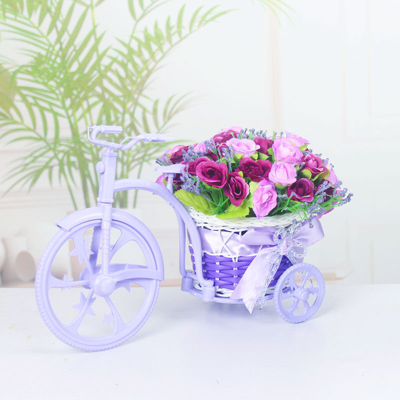 Plastic fake flower simulation float set flower arrangement silk flower drying bouquet living room home decorations gift ornaments