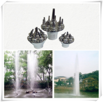 Waterscape landscape center Straight up square Nozzle Water column Garden Hot-selling fountain Music nozzle Pool Courtyard Brass