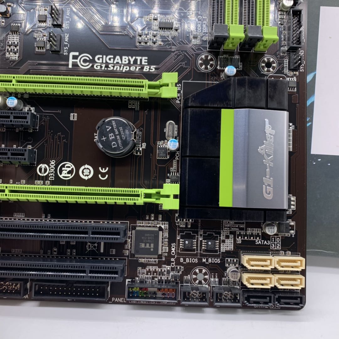 https://img.alicdn.com/imgextra/i3/198072778/O1CN01P3wNgP1WOMmOrmpcK_!!198072778.jpg 【石頭記數碼】Gigabyte/技嘉 G1.Sniper B5臺式機1150針DDR3主板HDMI支持B85Z97