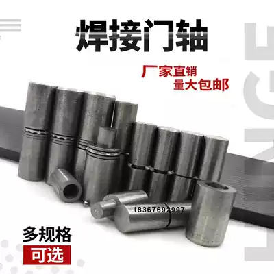 Welded door shaft large iron door fire secret door Sky shaft large hinge cylinder non-standard custom