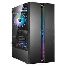 SAMA first horse sword water cooled RGB lamp effect Electric Computer Chassis Side - translated backline ATX large chassis