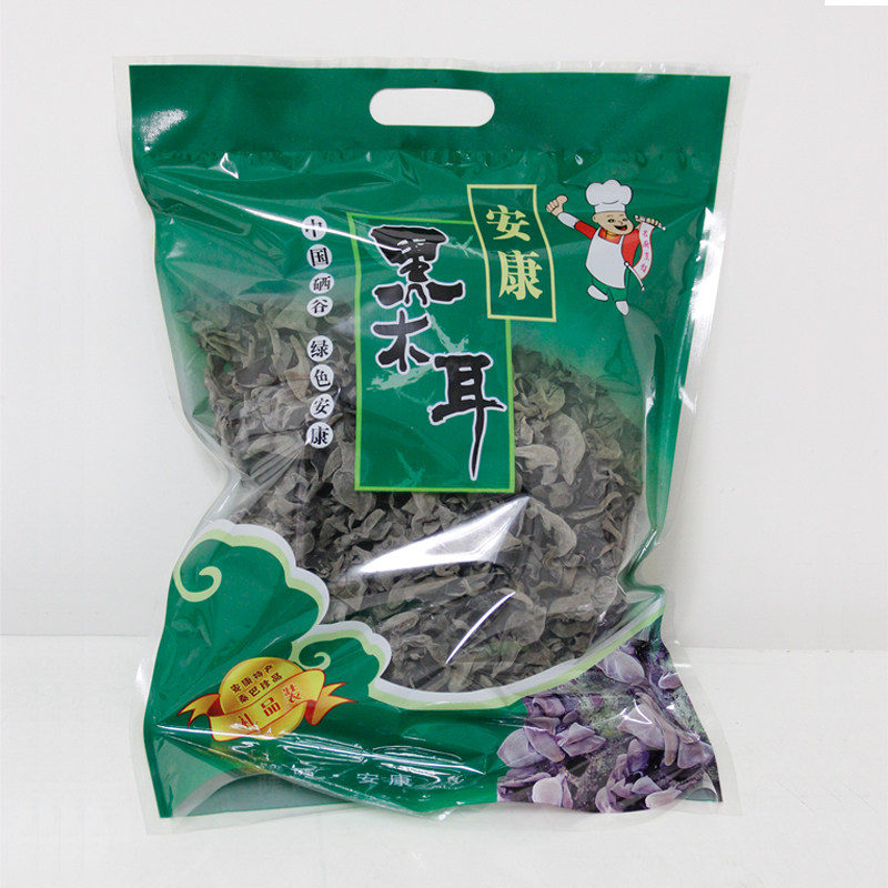 Shaanxi Ankang Shiquan Zhashui native basswood black fungus farm bulk natural fungus dry goods 500g