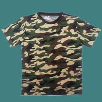 Childrens camouflage physical training clothing military fan t-shirt short-sleeved round neck ice silk military training clothing summer camp milk silk vest