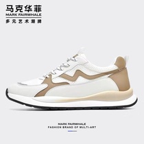 Mark Fairwhale MacHuafie Mens shoes sneakers breathable thin web shoes casual tennis noodles Old daddy shoes