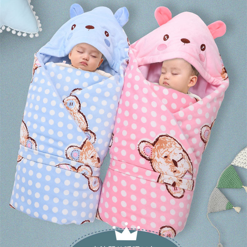 Newborn hug quilt newborn baby delivery room quilt new spring and summer baby go out wrap towel wrap cloth blanket small quilt