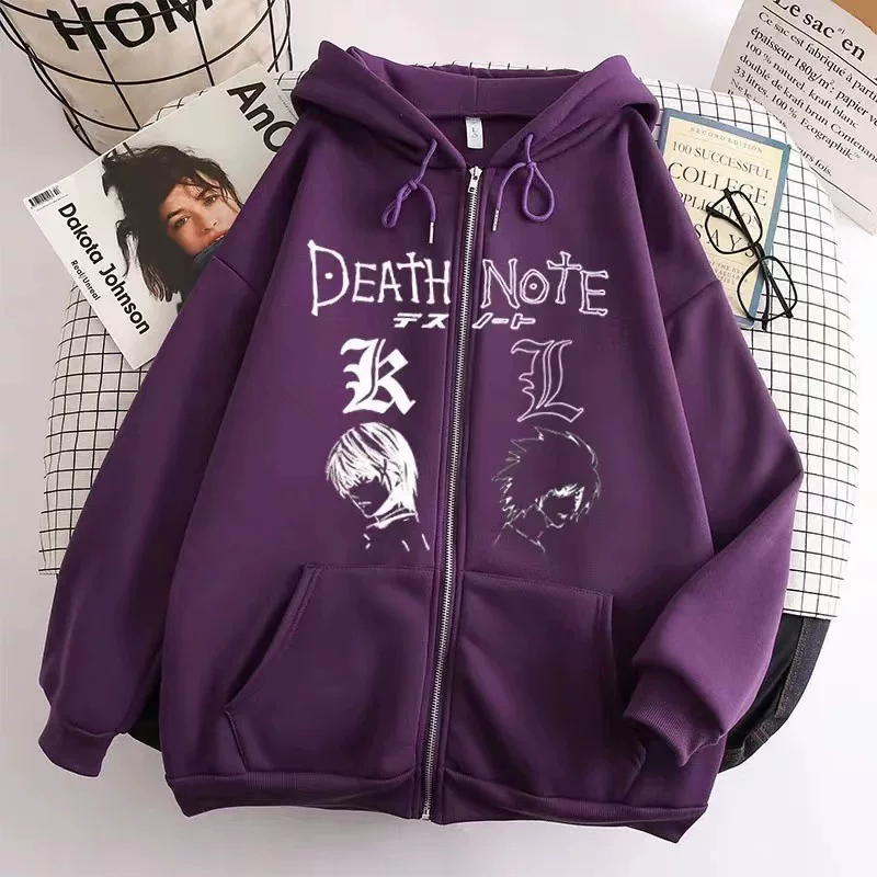 Retro sports hoody with zipper, 90 years, print