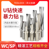  Quick drill U drill Water jet drill Reaming drill bit WC SP 2D 3D 4D diameter 10-70