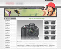 Custom ebay Description Template Digital Product Details Page Template Compatible with Mobile Phone and Computer