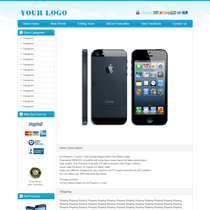 ebay Description Template Compatible with Computer and Mobile eBay Store Decoration eBay Details Page Template