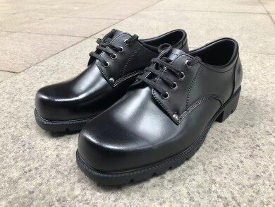 Old-fashioned 02 soldier leather shoes four-inch leather shoes laces square head soldier square head steel leather shoes
