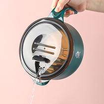 Ink color 304 stainless steel lunch box round fast food Cup lunch box lunch box Childrens cafeteria Rice Bowl