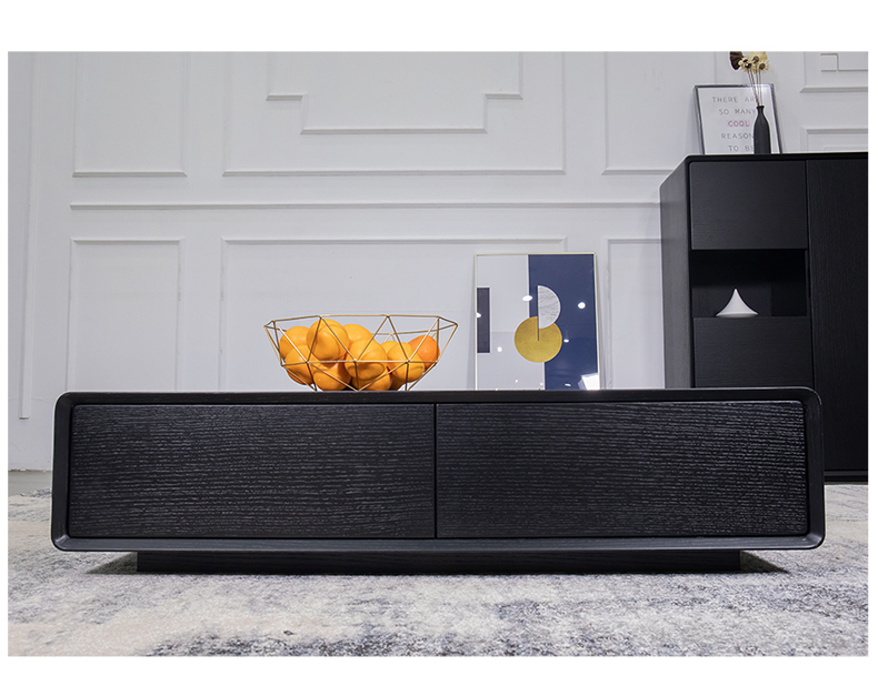 Bắc Âu kết hợp bàn cà phê tủ TV hiện đại thiết kế thời trang tối giản đồ nội thất phòng khách căn hộ nhỏ ý tưởng nhà - Bàn trà bàn trà mặt kính