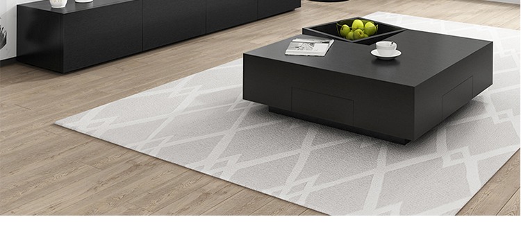 tủ TV tối giản đồ nội thất Scandinavian sồi đen veneer hiện đại, sống kết hợp đồ nội thất phòng của nội các tủ TV ngắn - Buồng tủ quần áo nhựa mini