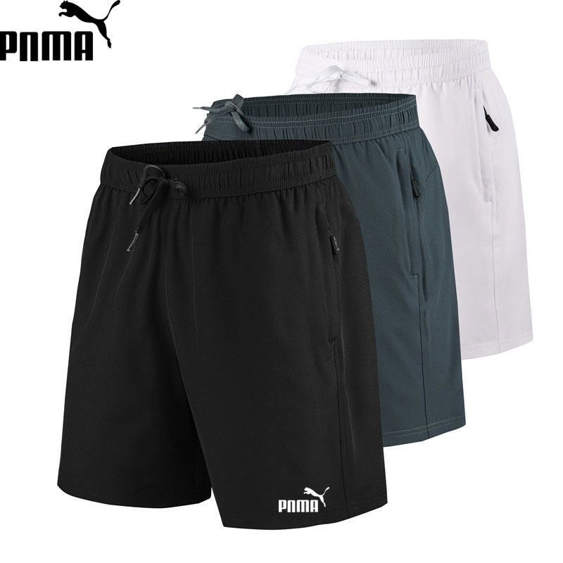 [скидка 10%] Спортивные шорты на выход, мужские брюки с пятью точками, быстросохнущие широкие брюки, летние повседневные брюки из ледяного шелка