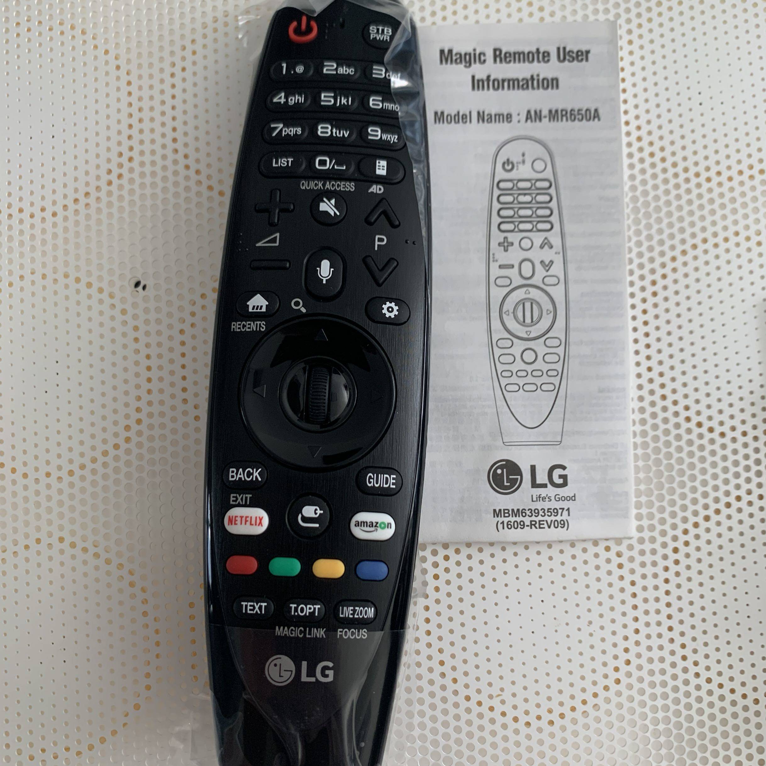 Brand new original installed LG LCD TV remote AN-MR650A