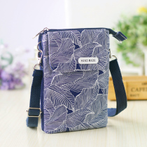 New neck phone bag fabric shoulder bag women shoulder mobile phone bag purse Joker walk fabric bag bag